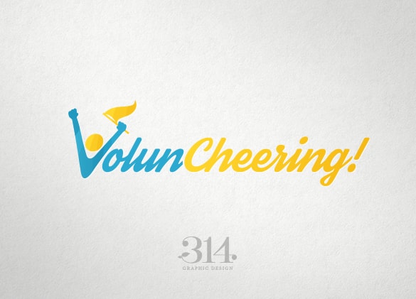 Voluncheering Logo